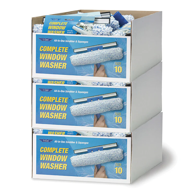 Complete Window Cleaner Stack Display