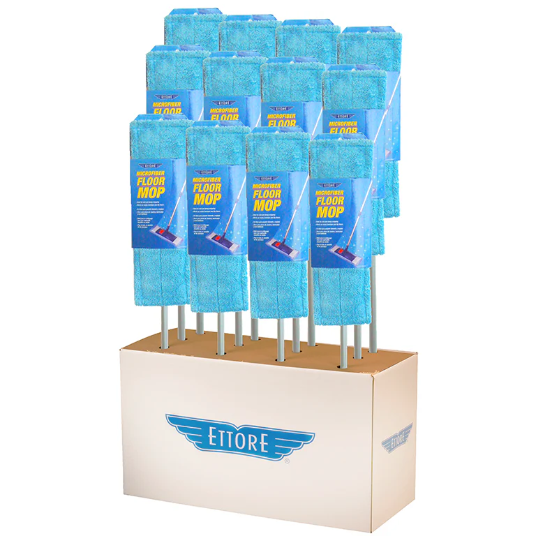 Microfiber Floor Mop Display