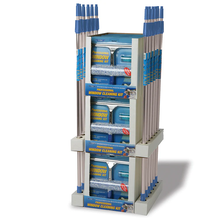 Window Cleaning Kit Display
